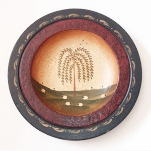 Vintage 90's Kennedy's Country Collection Wooden Bowl